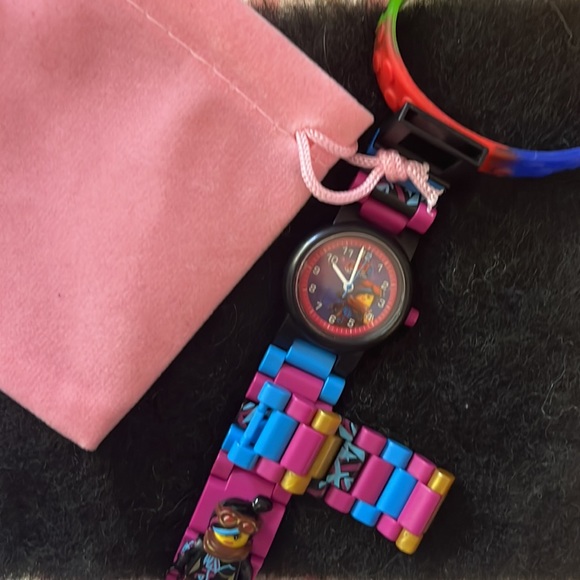 LEGO Movie 2 Wyldstyle Kids Buildable Watch Minifigure Pink - Picture 5 of 5